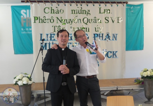 Thánh Lễ nhận sứ vụ của LM Phêrô Nguyễn Quân SVD